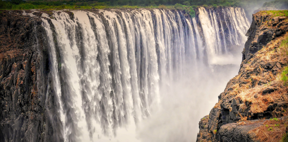 Cascate vittoria in Zimbabwe