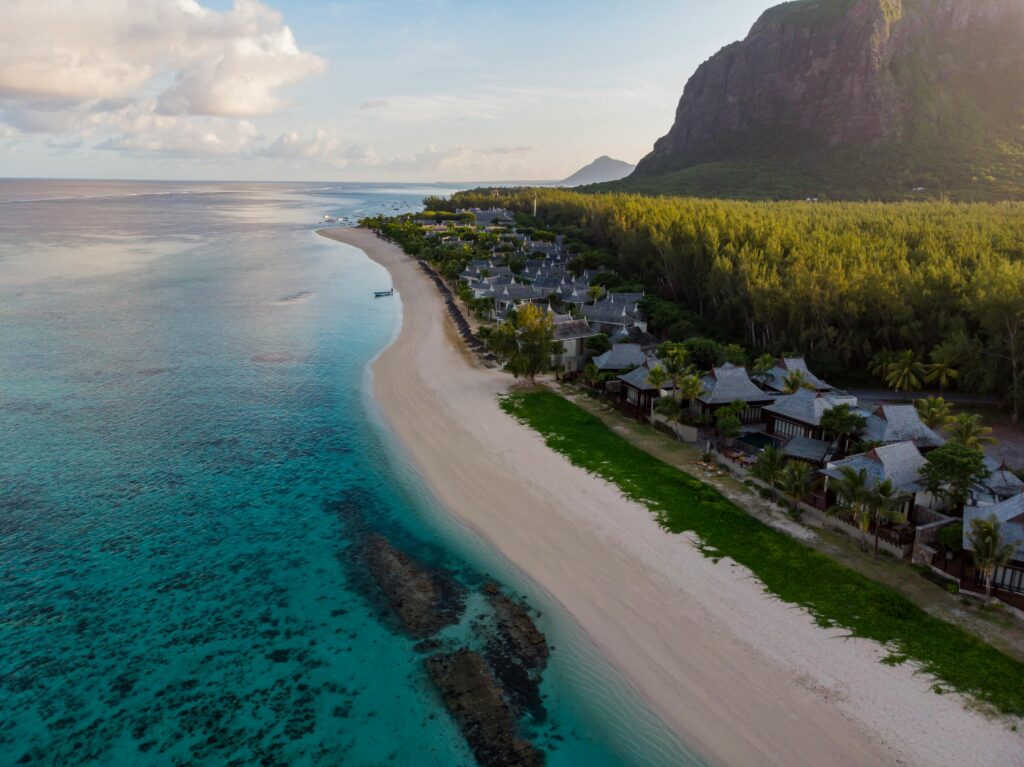 Sudafrica e Mauritius, la spiaggia e la laguna di Mauritius