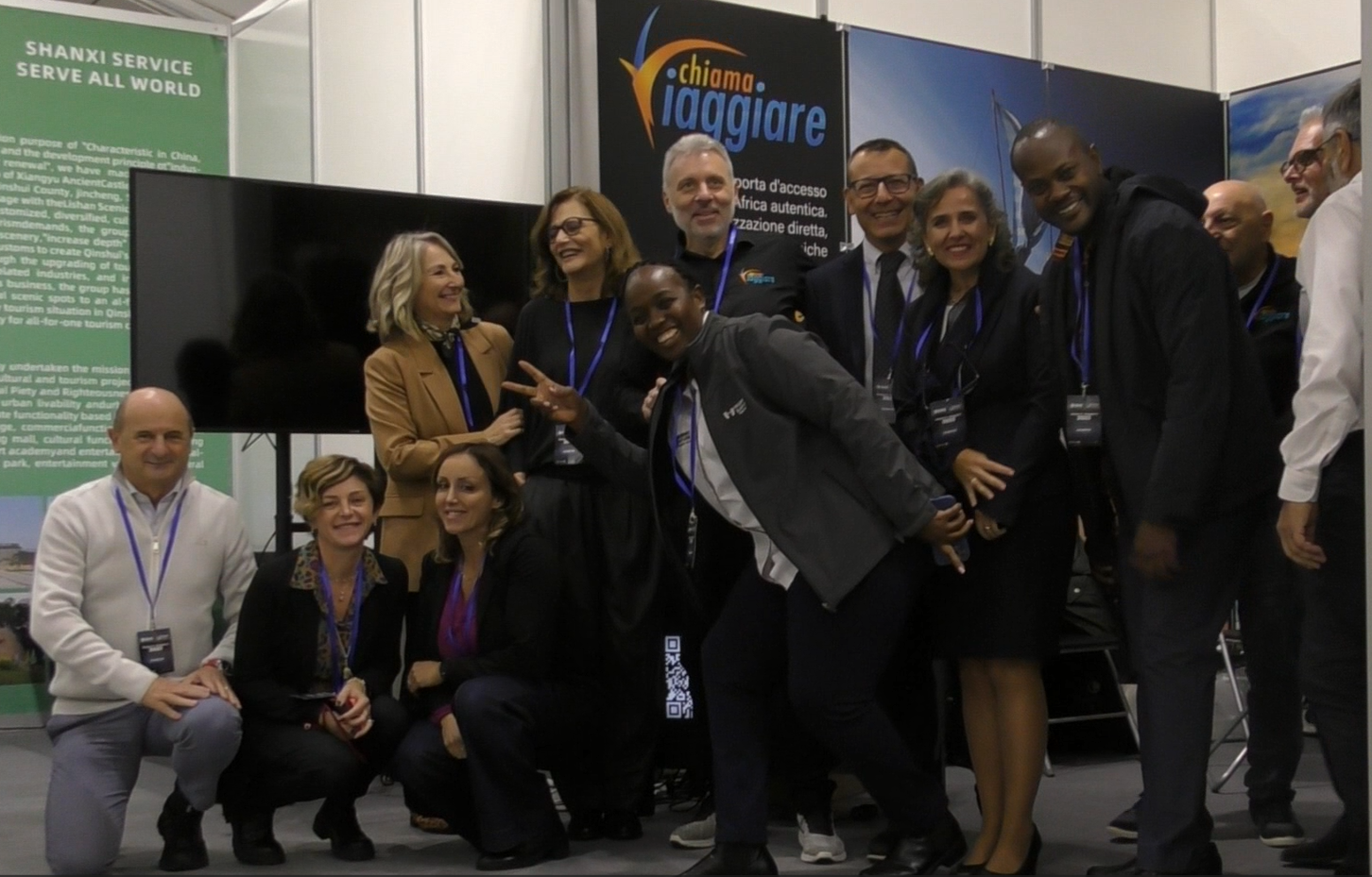 ChiAma Viaggiare al SIHE di Lugano. La foto ufficiale che racconta la nostra presenza alla fiera del turismo internazionale