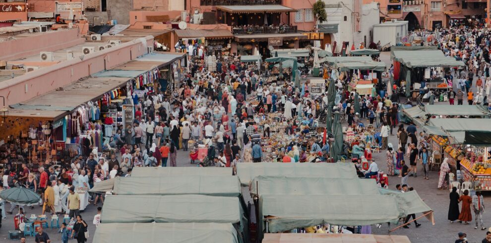 in un tour organizzato da ChiAma Viaggiare a Marocco-Marrakesh-Jemaa el-fna