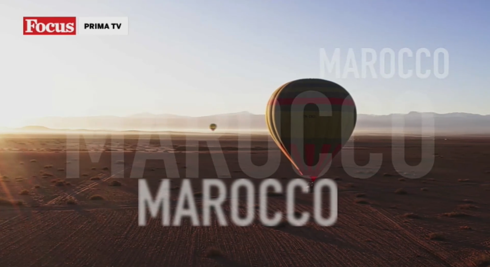 Documentario Marocco Focus con Walter Rubeo durante le riprese