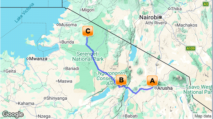 Tour di 7 giorni in Tanzania
