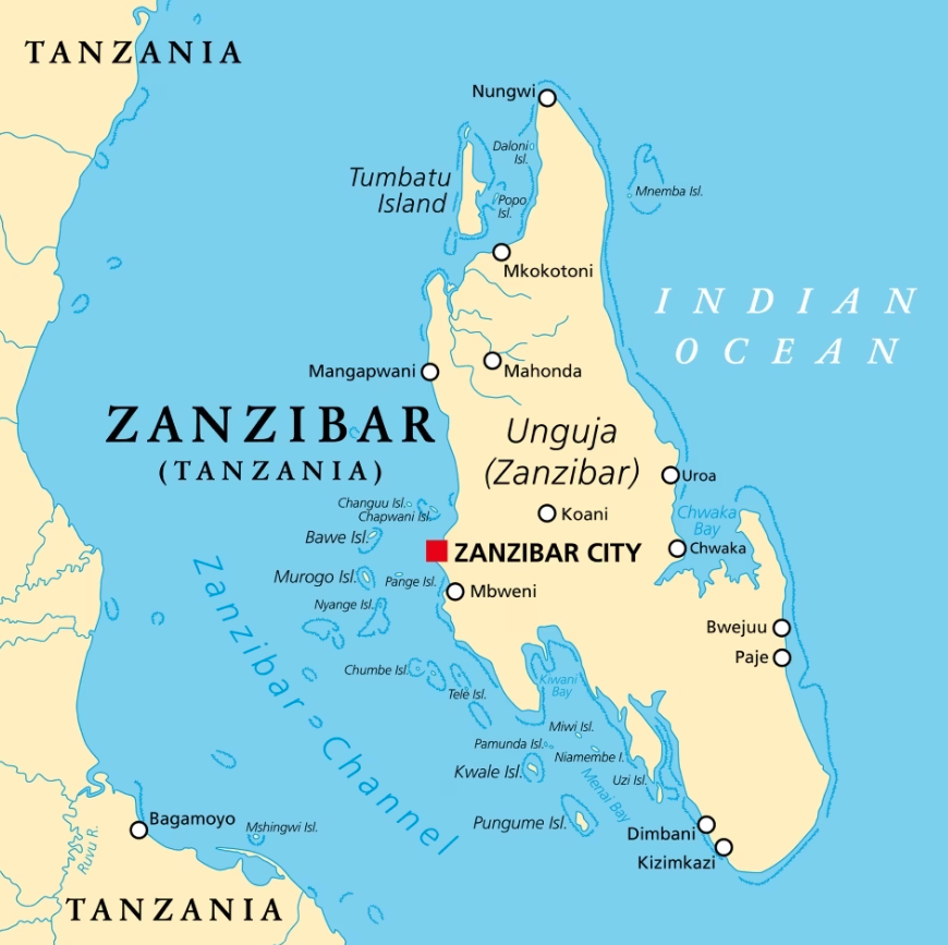 ZANZIBAR MAPS