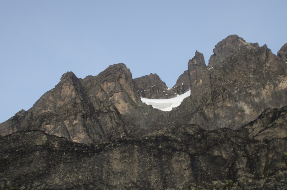 Guglie e nevaio dei monti Rwenzori
