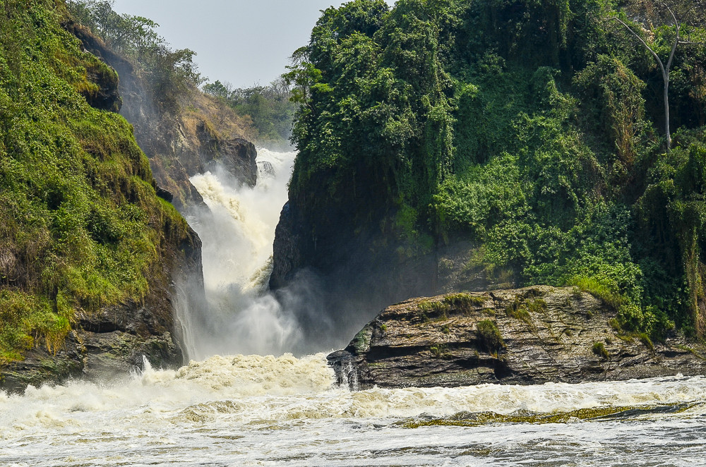 Cascate Murchison dal basso