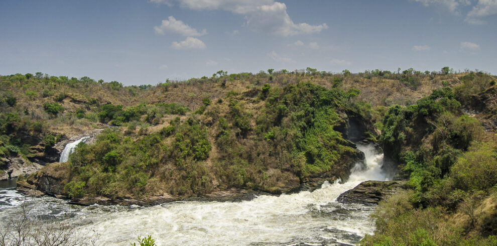 Cascate Murchison nella valle del Nilo