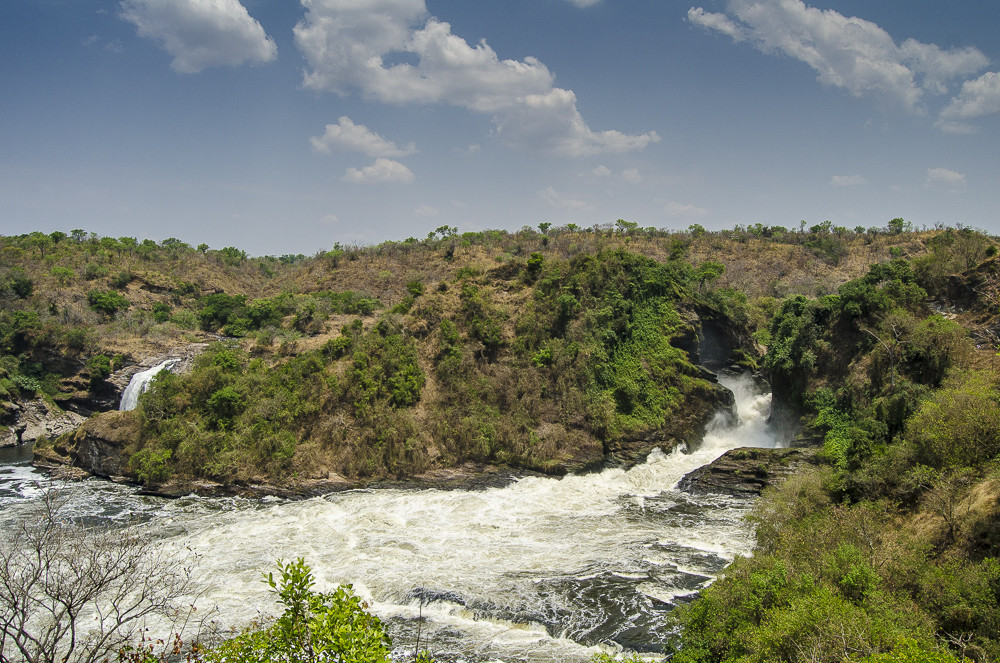 Cascate Murchison nella valle del Nilo