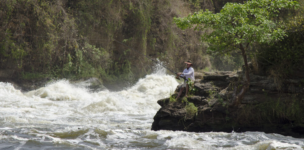 Rapide del Nilo alle cascate Murchison